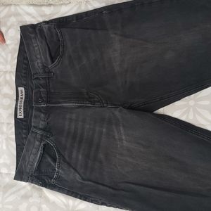 Express black jeans straight leg